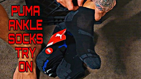 Puma Ankle Socks Try On