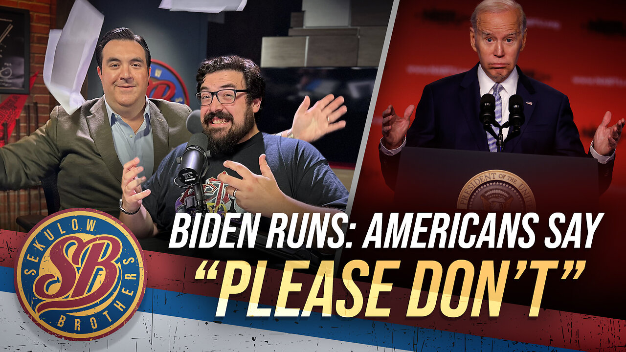 Biden Runs: Americans Say “Please Don’t”