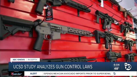 Do strict gun control laws reduce sales?
