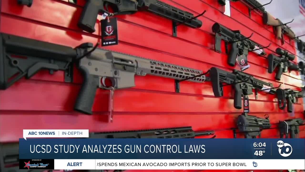 Do strict gun control laws reduce sales?