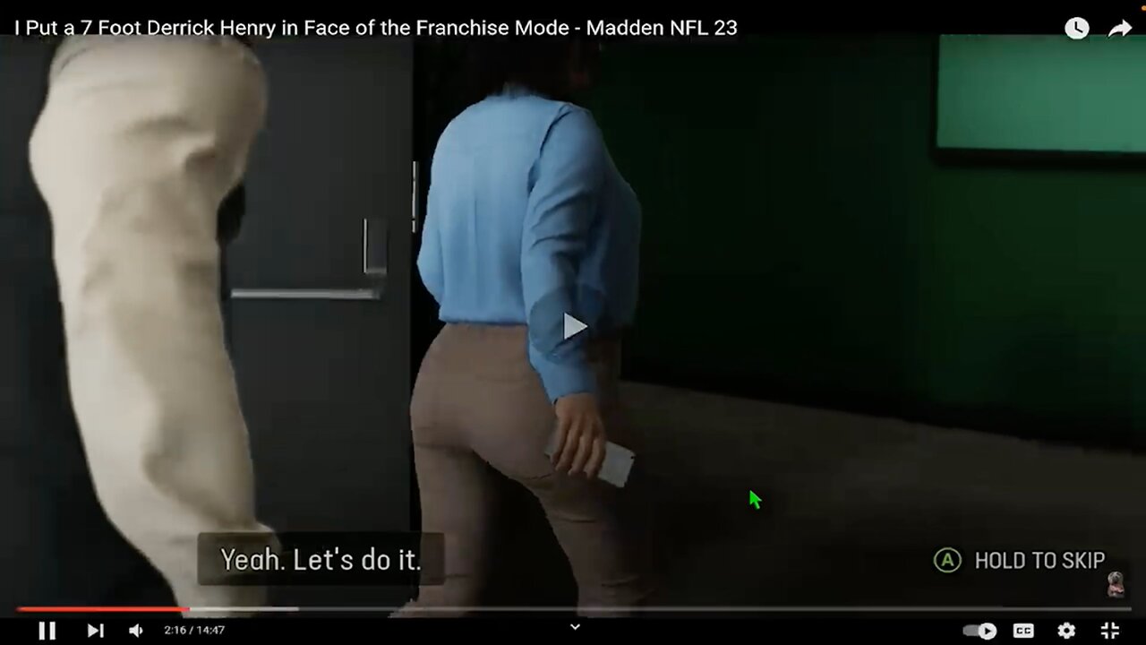WHY IS THIS IN MADDEN??