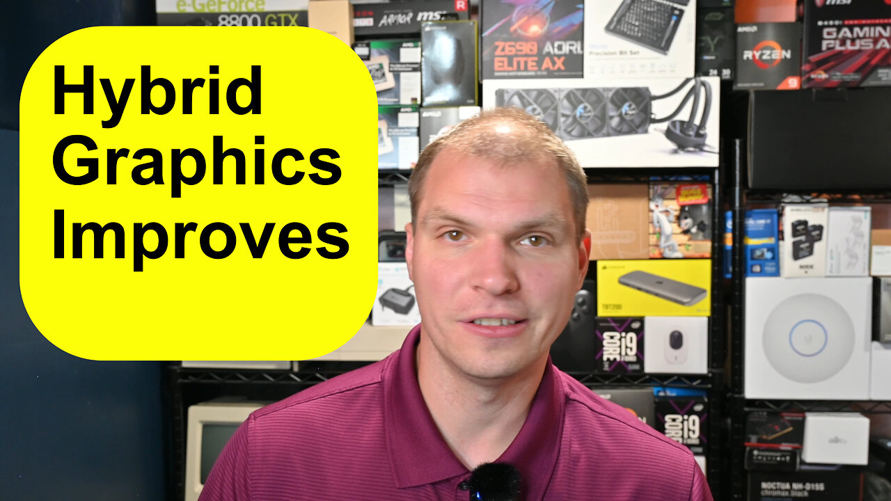 Improvements to Hybrid Graphics in Laptops