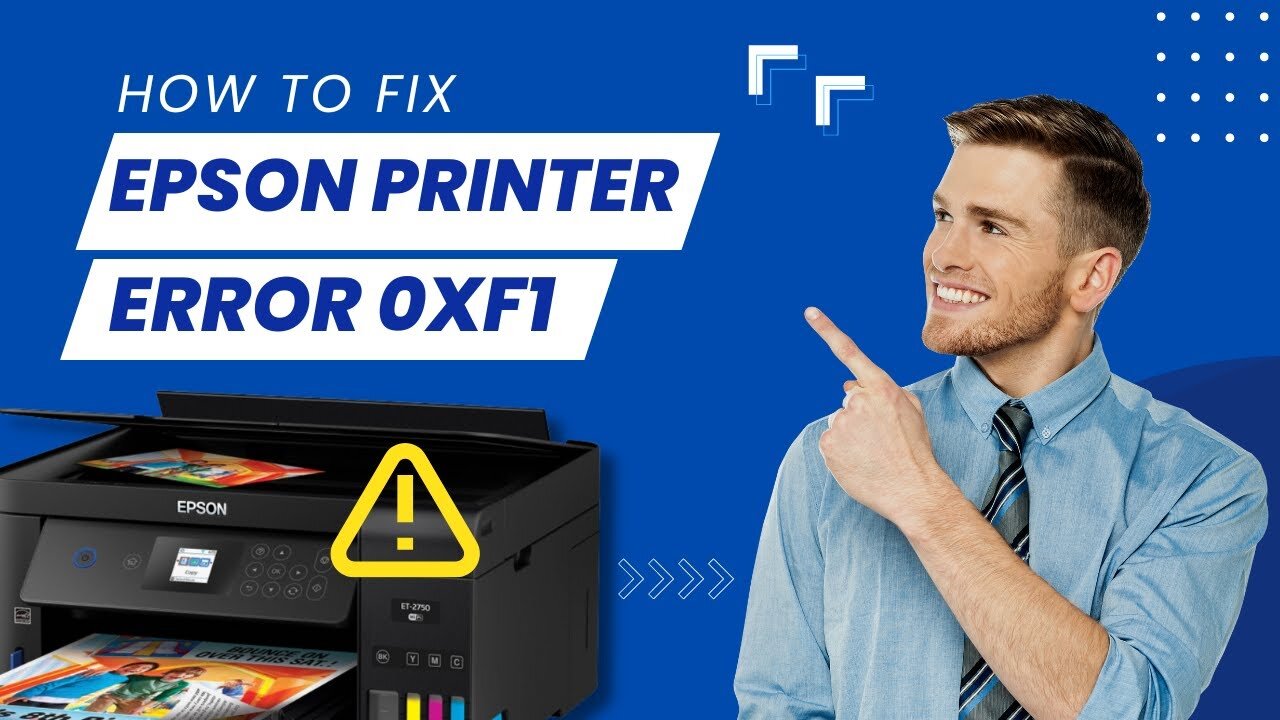 How To Fix Epson Printer Error 0xf1? | Printer Tales