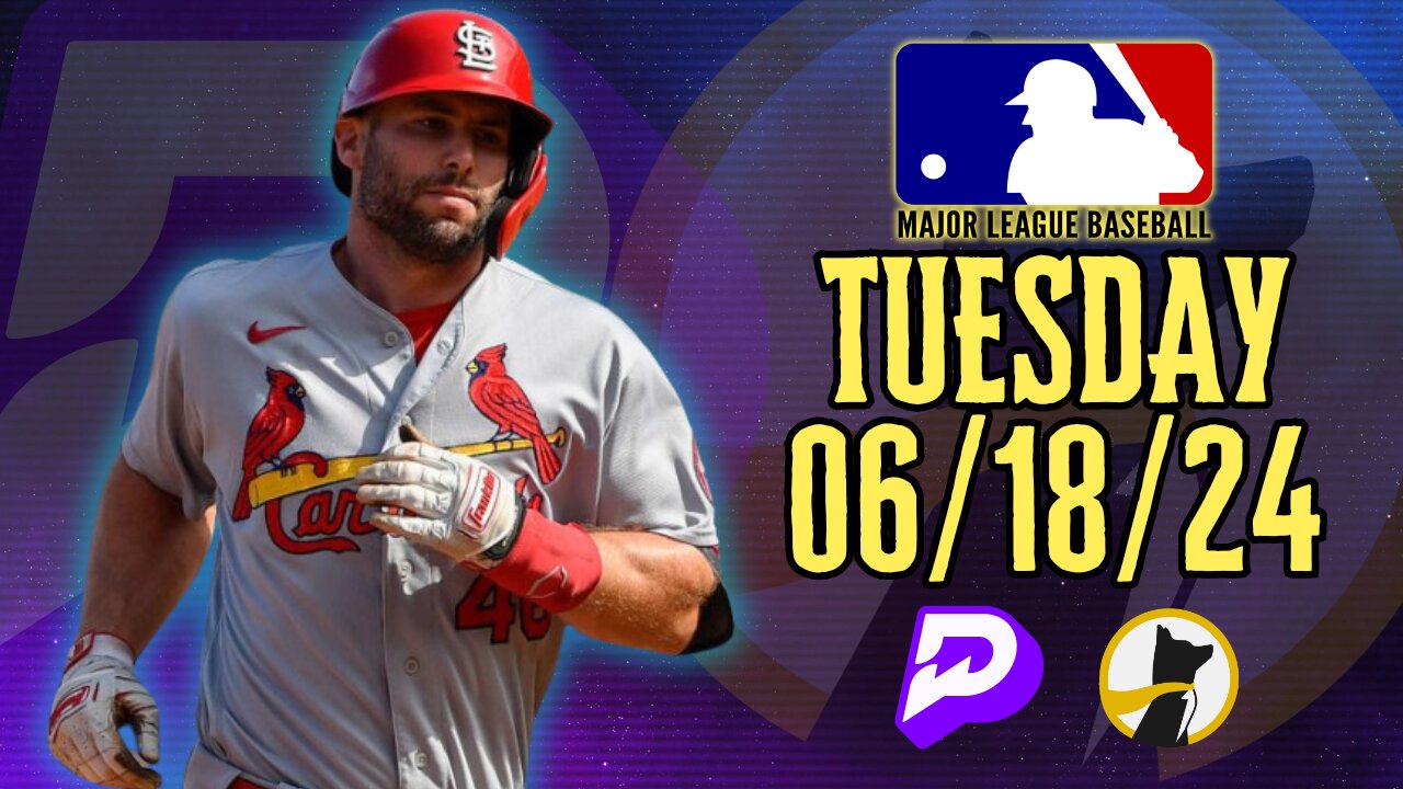 ⚾️ ✅ #PRIZEPICKS | #UNDERDOGFANTASY BEST PICKS FOR #MLB TUESDAY | 06/18/24 | #BASEBALL | TODAY