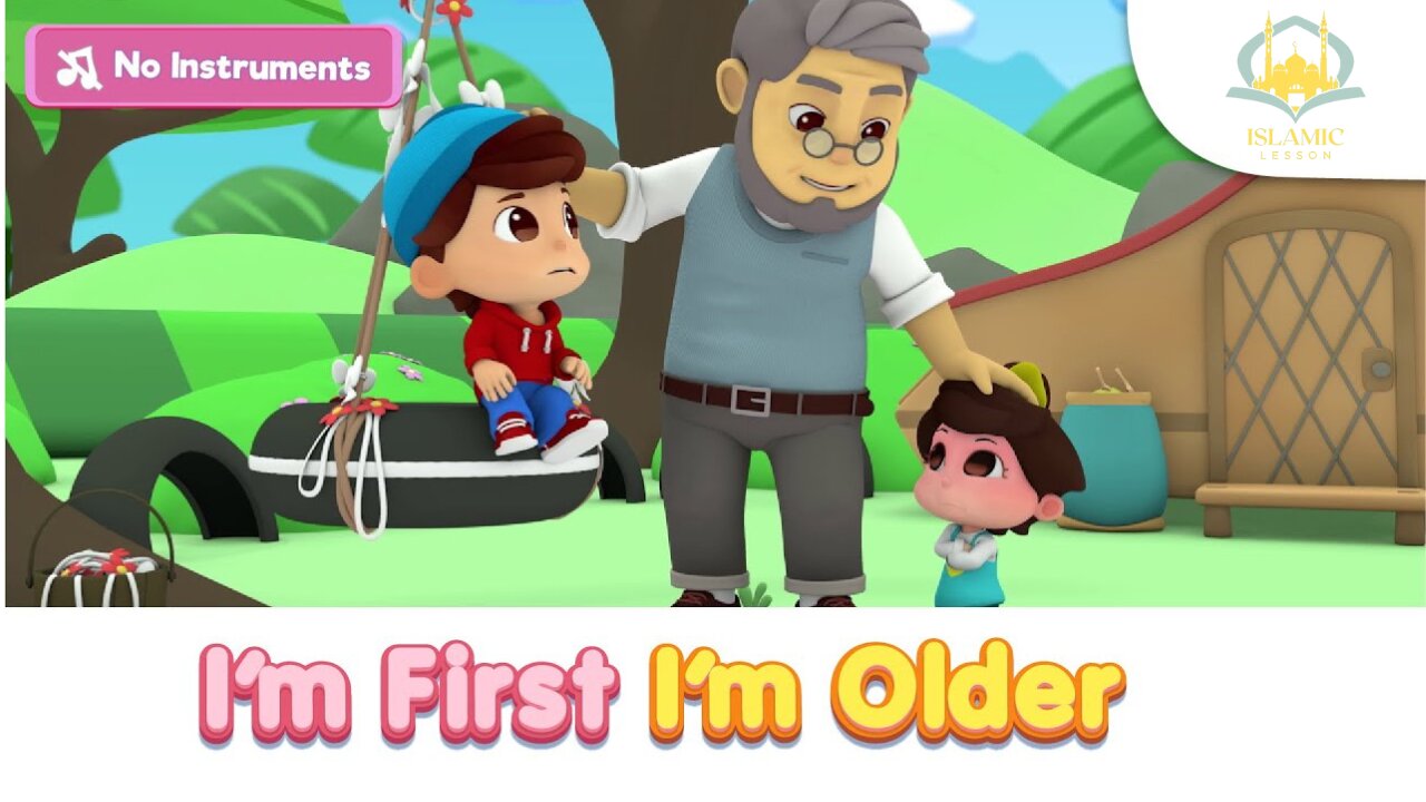 I'm First, I'm Older | Islamic Series & Songs For Kids | Omar & Hana | Islamic Lesson