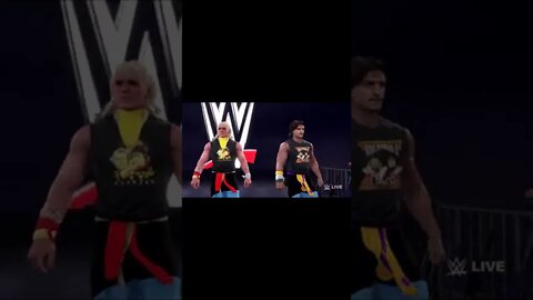 WWE 2k22 Rock N Roll Express Entrance #shorts