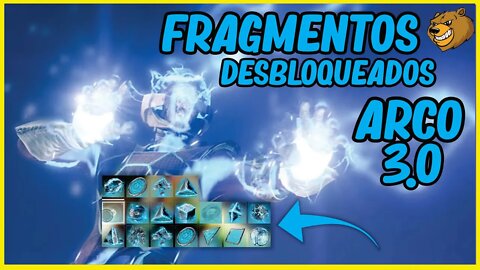 DESTINY 2 │TODOS OS FRAGMENTOS DO ARCO 3.0 LIBERADOS