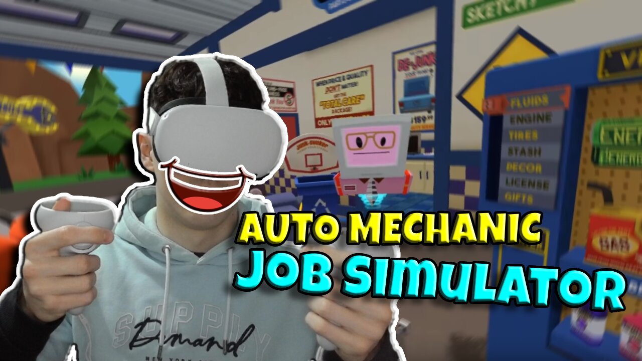 MECHANICAL MADNESS!! - JOB SIMULATOR! - AUTO MECHANIC!