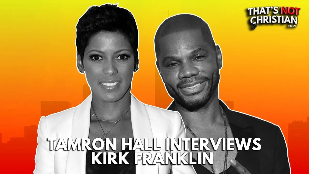 Kirk Franklin's interview with Tamron Hall w/ Trackstarz