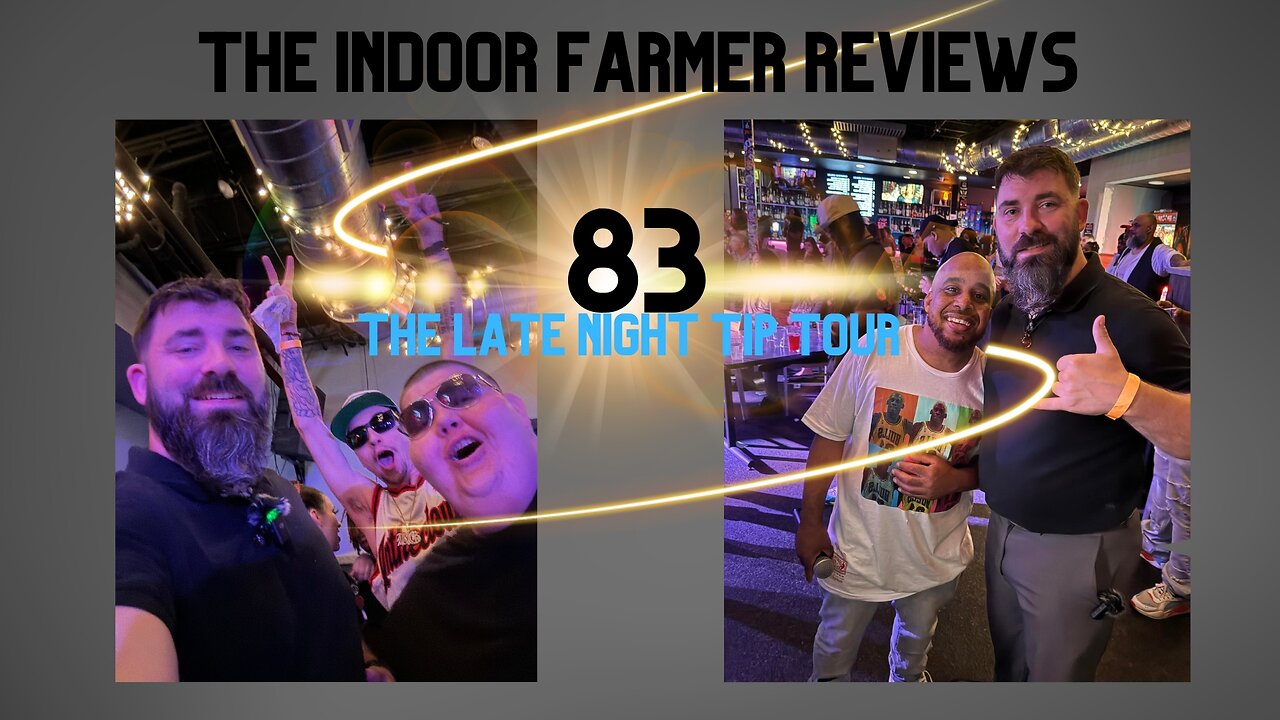 The Indoor Farmer Reviews ep83, In Studio with Daz Exotic & The Late Night Tip Tour!