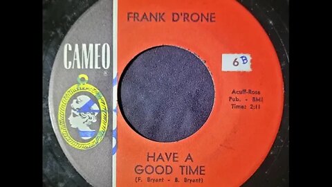 Frank D'Rone – Have a Good Time