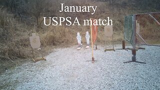 January USPSA match