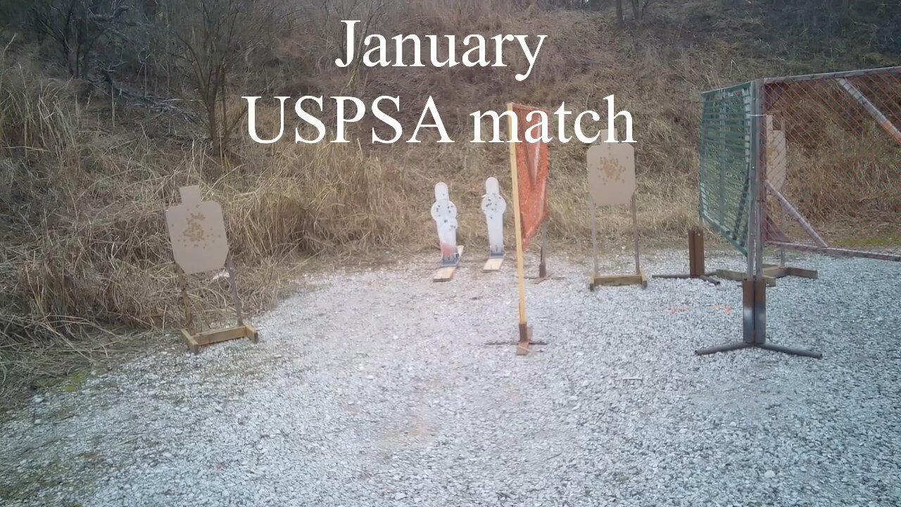 January USPSA match