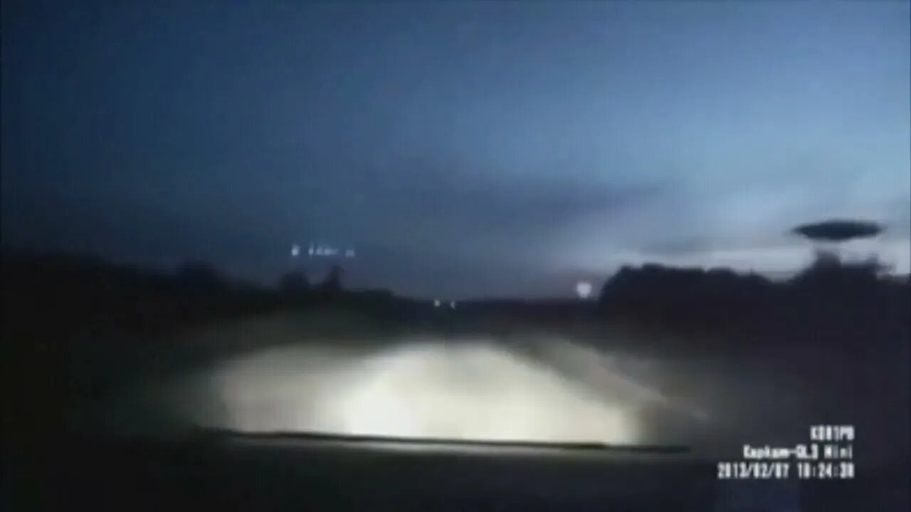 Did we just hit some one or something..