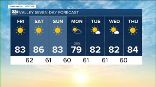 23ABC Weather for Friday, September 16, 2022