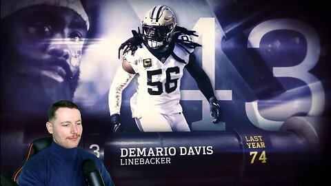 Rugby Player Reacts to DEMARIO DAVIS (LB, Saints) #43 The Top 100 NFL Players of 2023