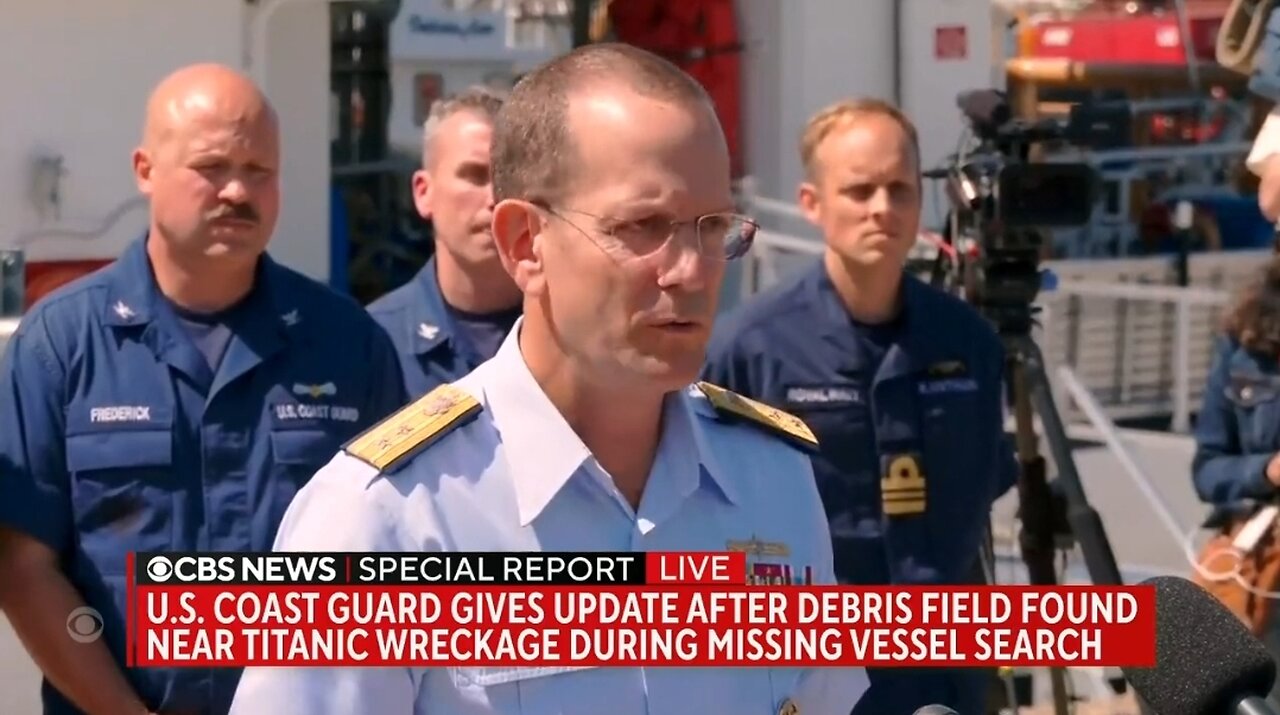 Rear Admiral Confirms All 5 Passengers Of Titan Submersible Have Died