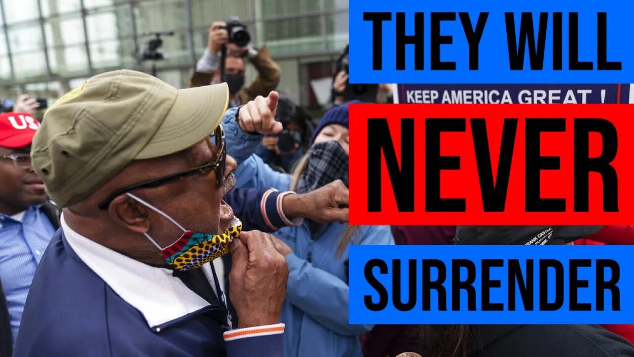 This Election Will Never Be Accepted