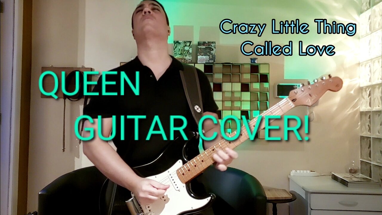 QUEEN - Crazy Little Thing Called Love! Guitar cover by Fred Ribeiro