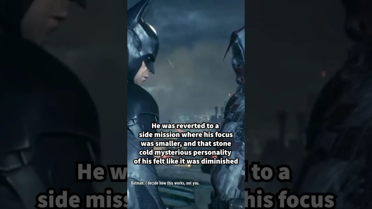 Disappointing character endings in Batman Arkham Knight #shorts