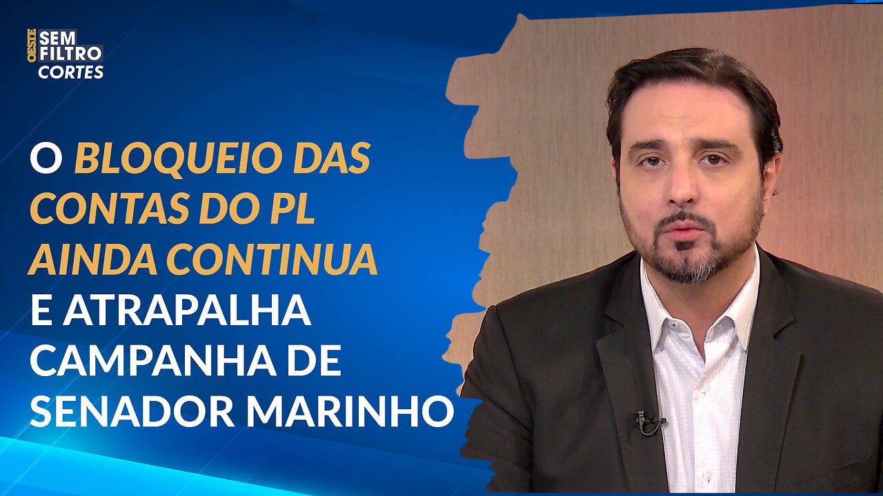 Bloqueio de contas do PL beneficia Rodrigo Pacheco em campanha para o Senado