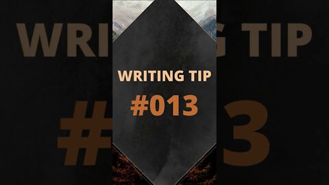 Writing Character Goals - Writing Tip 013 #shorts #writingtips