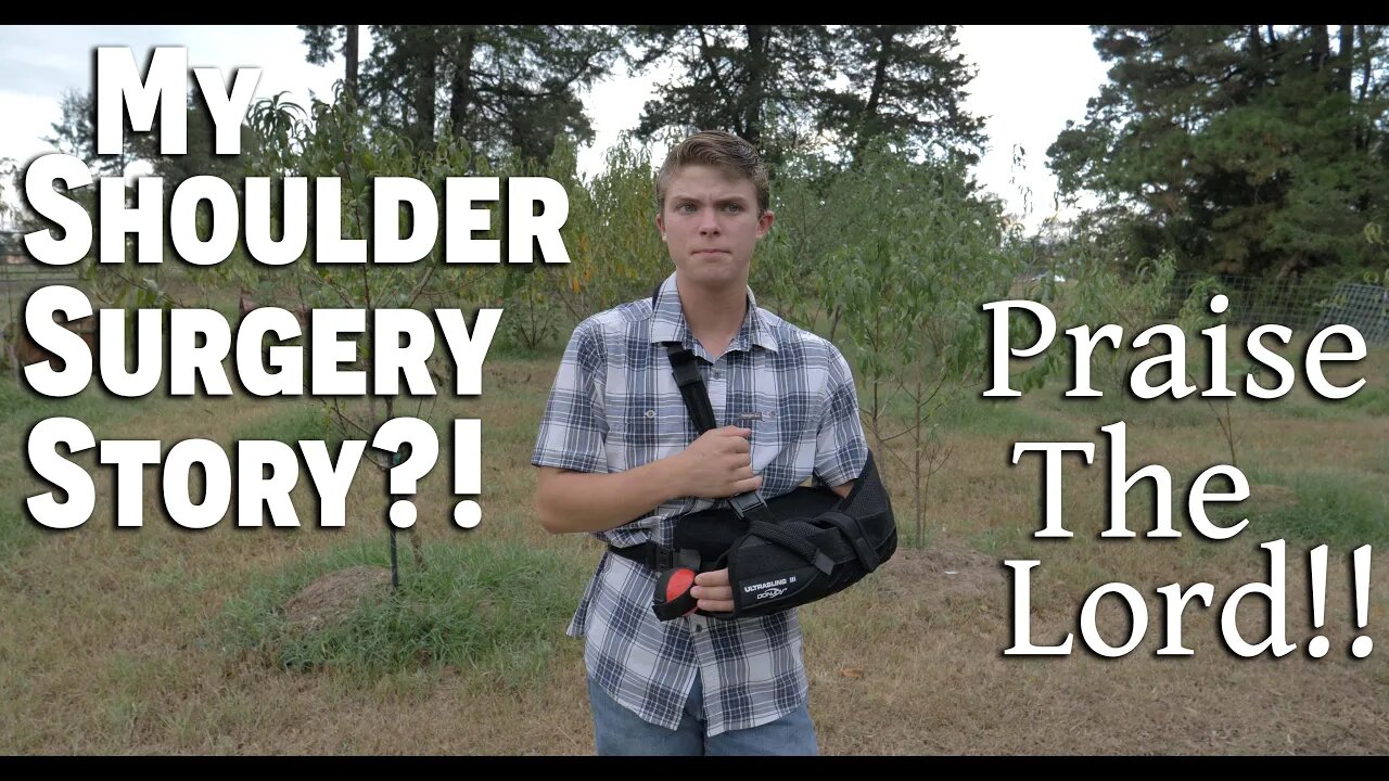 My Shoulder Surgery story?!/ Praise The Lord/ How Did It Go?/ Will I Ever Be Able To Work Again?