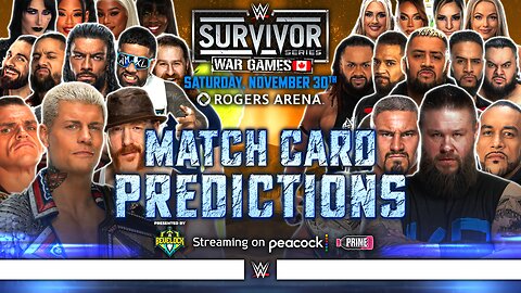 WWE Survivor Series 2024 - Match Card Predictions [v2] | Bevelock