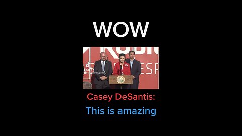 Casey DeSantis is amazing!