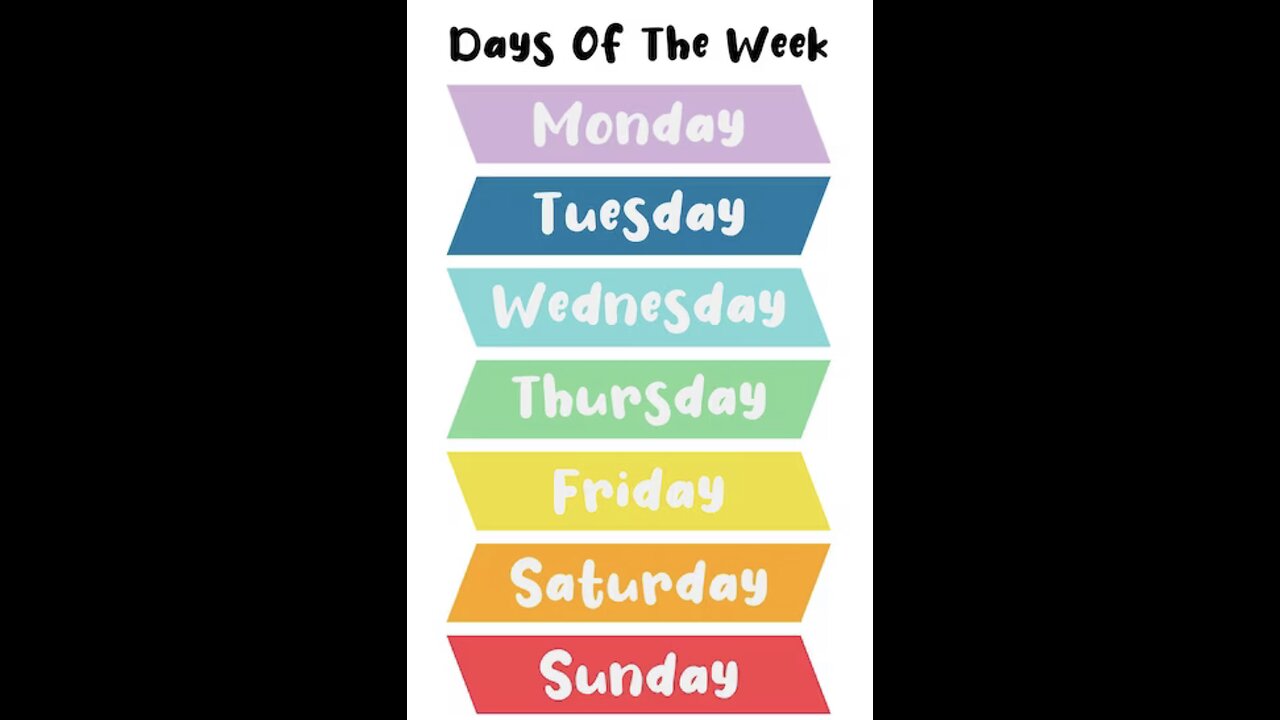 Days of the week