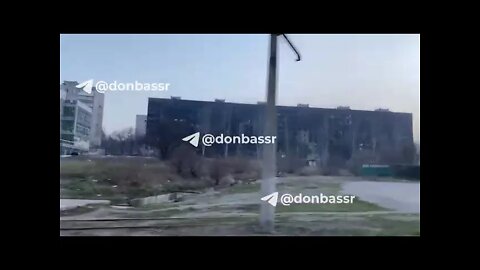 Videos from Mariupol Near Metallurgov Avenue & Shevchenko Boulevard!