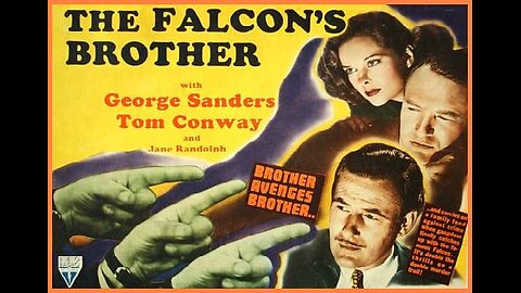 THE FALCON'S BROTHER 1943 George Sanders Final Falcon Film Introduces His Brother FULL MOVIE in HD