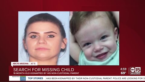 Peoria PD searching for kidnapped toddler