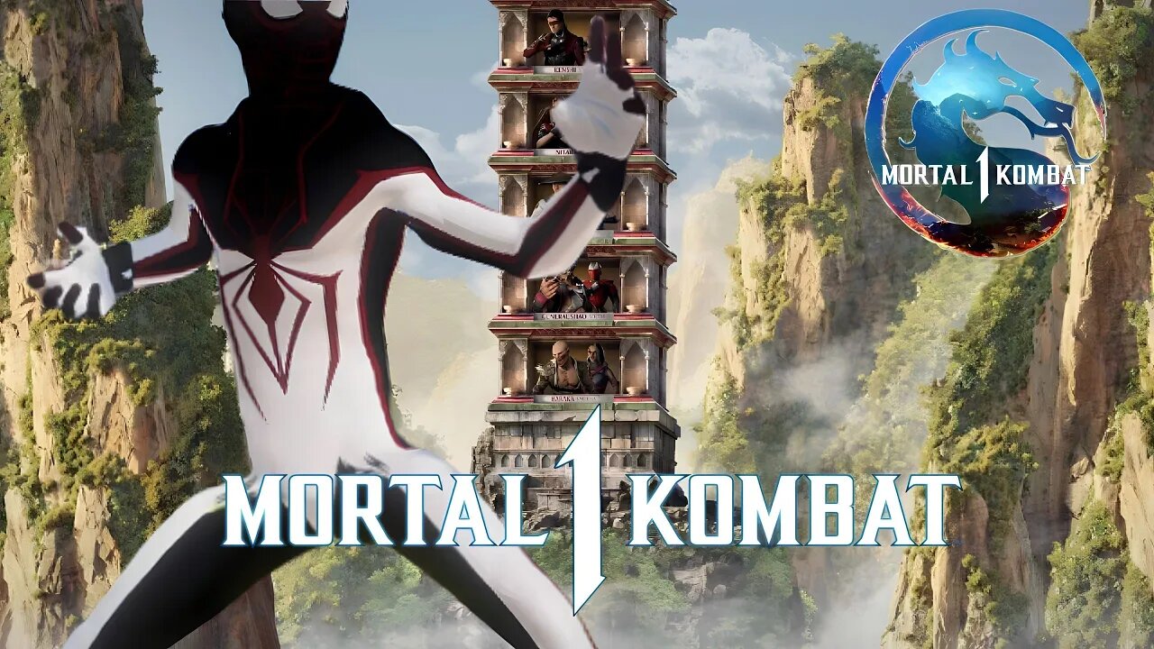 Mortal Kombat 1 - Spiderman - Hard Ladder (High Level Gameplay)