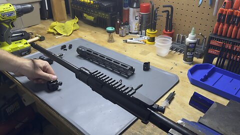 How To Dimple an AR15 Barrel and Install A Gas Block