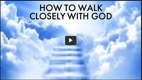 Julie Green subs HOW TO WALK CLOSELY WITH GOD May 10th 2023