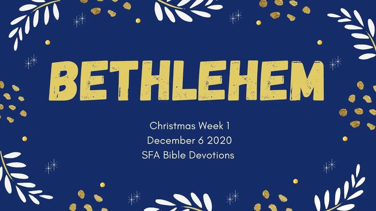 A Small Look at Bethlehem and Micah | Small Family Adventures Devotions