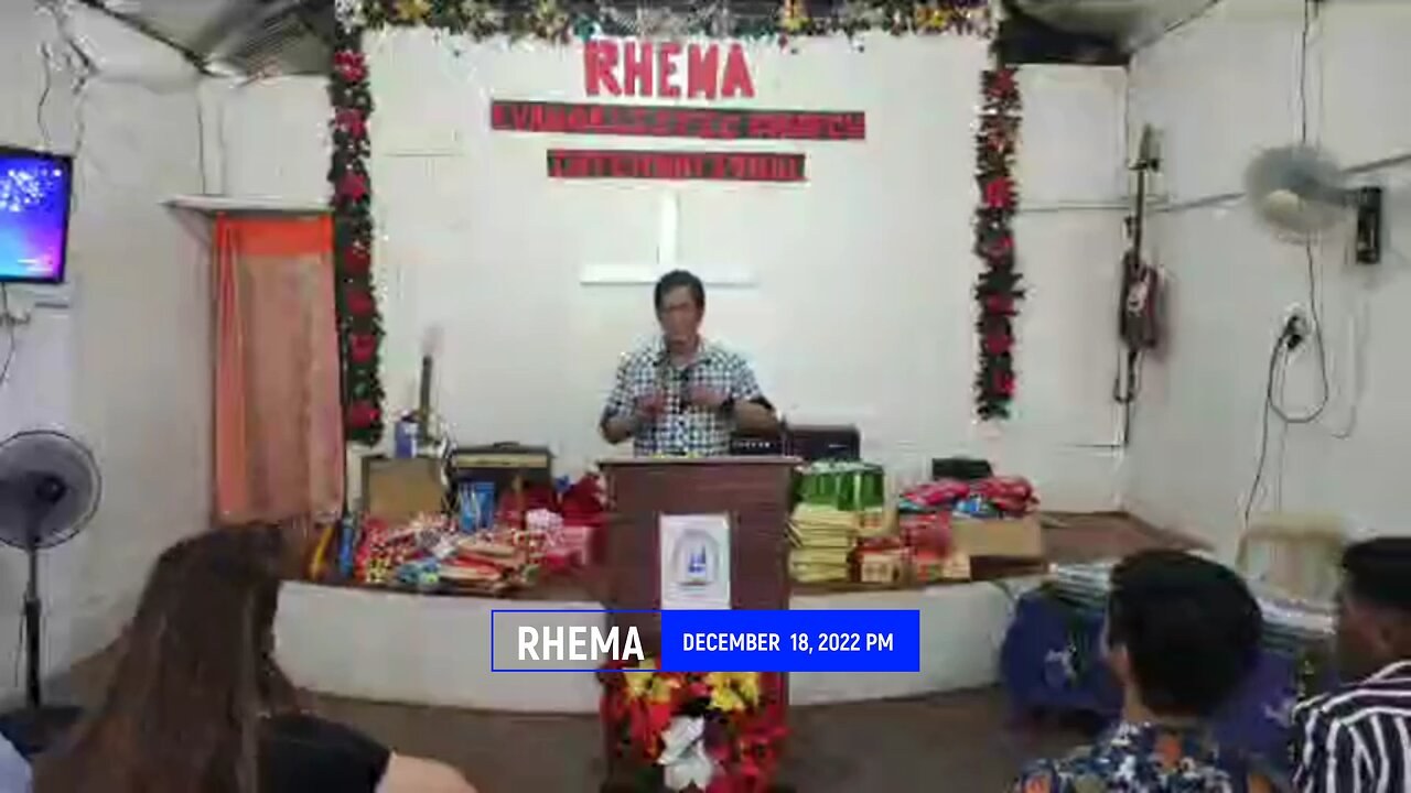 Rizal Christmas Event | December 18, 2022 PM | PastorB.