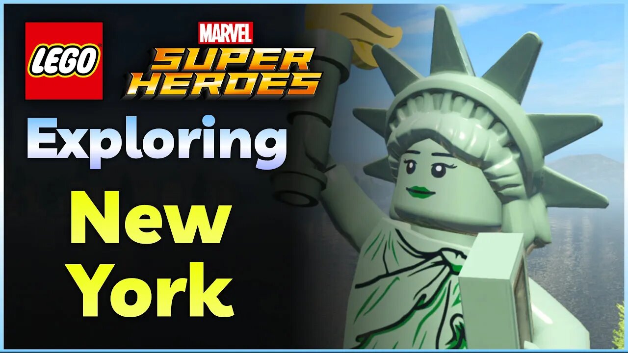 Exploring LEGO Hub Worlds | MANHATTAN (LEGO Marvel Super Heroes)