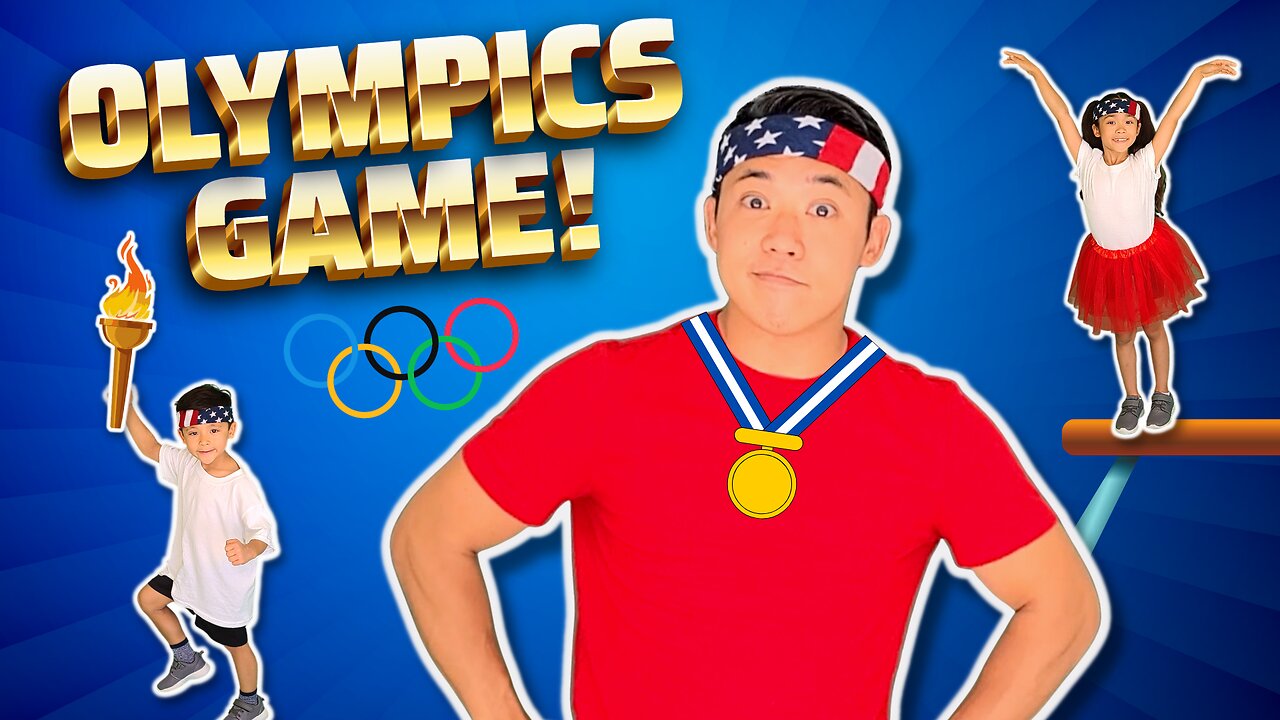 🏅 Summer OLYMPICS Brain Break Workout | Funny Fitness + Facts!