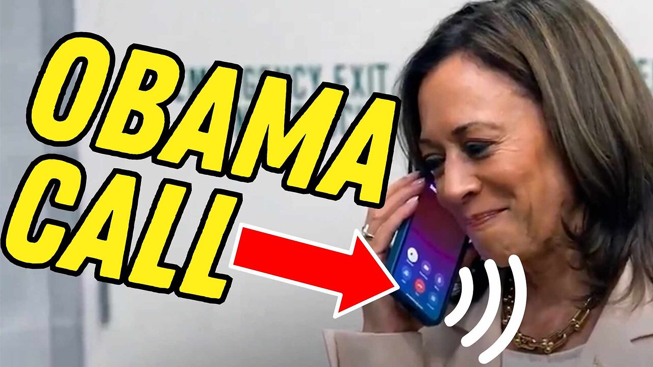 Kamala Piles on the Cringe with a 'Phone Call' from the Obamas