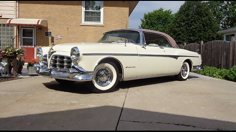 1955 Imperial Newport 2 Door Hardtop Platinum / Desert Rose & Ride - My Car Story with Lou Costabile