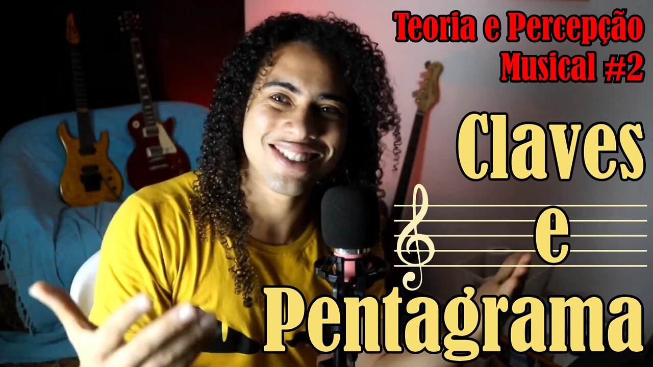 CLAVES e PENTAGRAMA: Para ler PARTITURA, você precisa entendê-los | Teoria e Percepção #2