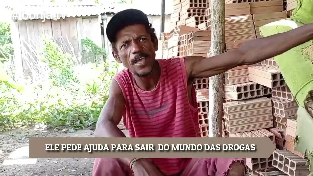 Ele quer sair do Vício das Drogas más Precisa de Ajuda