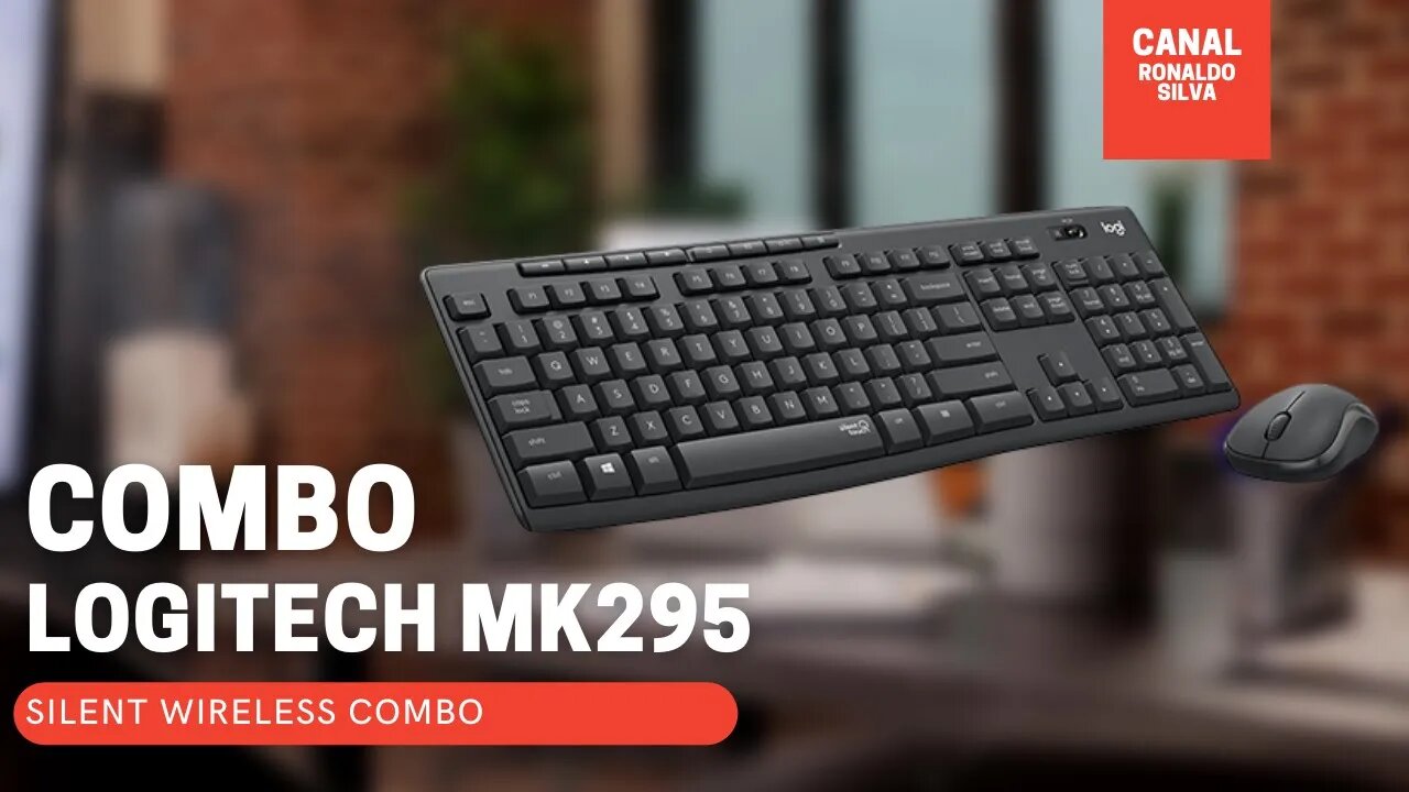 Teclado e mouse MK295 da Logitech vale a pena?