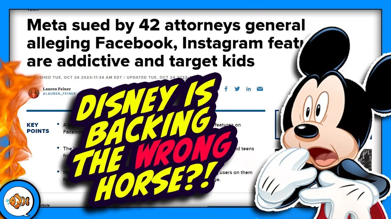 Disney Drops X Advertising to Back The WRONG Horse with Meta?