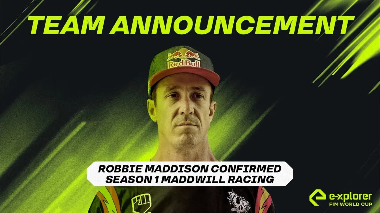 Robbie Maddison officially launches Maddwill Racing E-Xplorer team