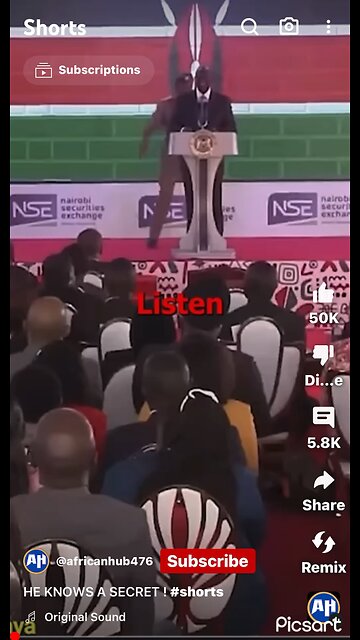 Kenyan 🇰🇪 President sends a critical message to people holding dollars 💵