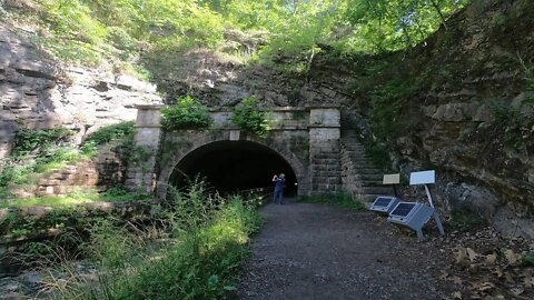 Paw Paw Tunnel via the C&O towpath