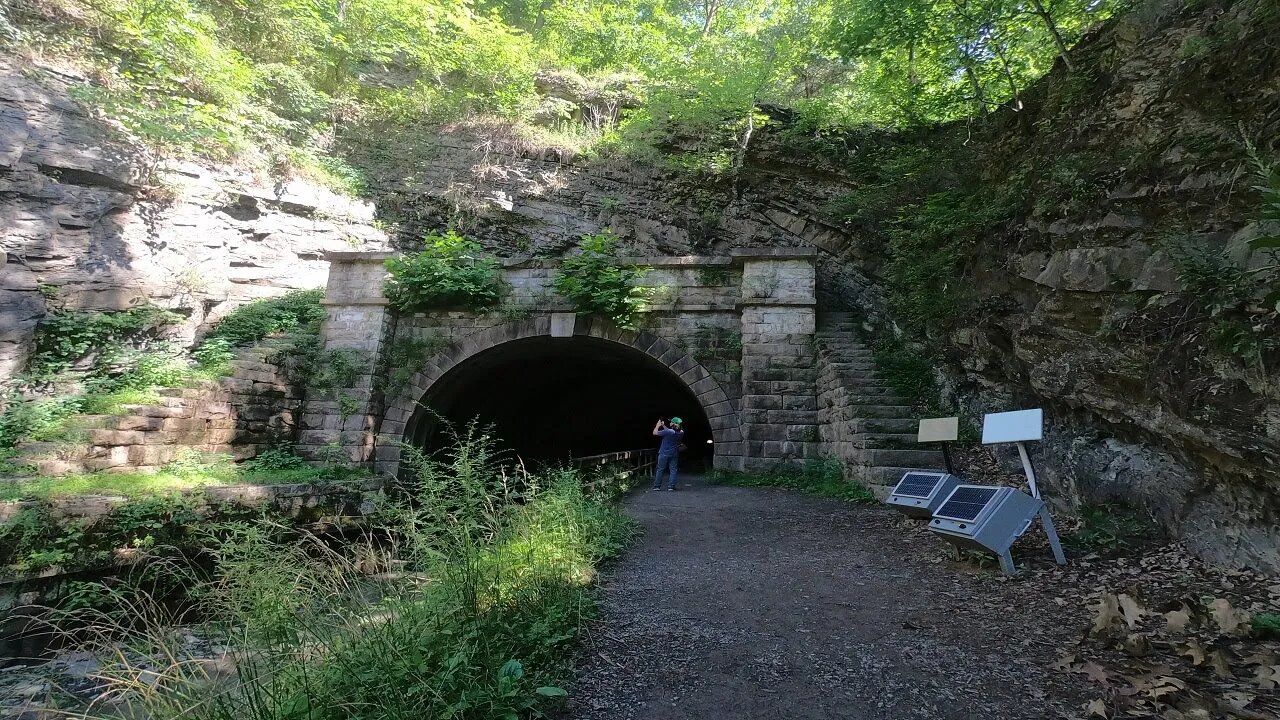 Paw Paw Tunnel via the C&O towpath